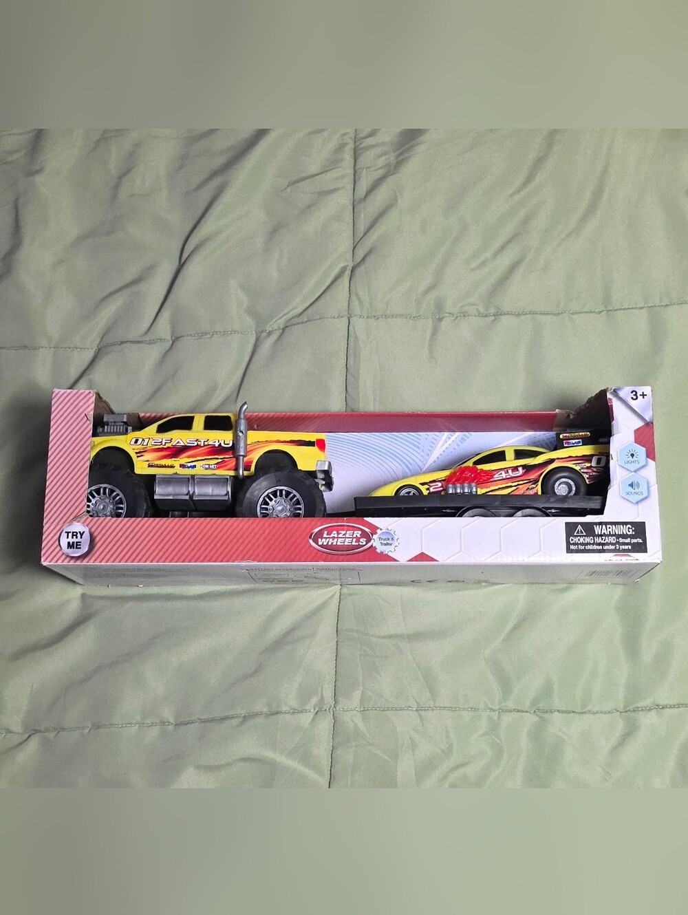 Lazer Wheels 2Fast4U Truck & Car Set